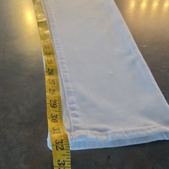 American Eagle Womens  White Jeans Size 10 Long - Picture 3 of 8